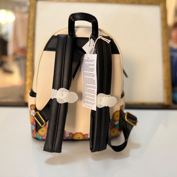 Loungefly Disney Parks Pixar Coco Floral Miguel Mini Backpack